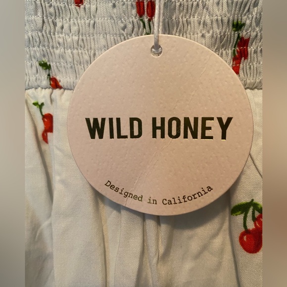 WILD HONEY CHERRY SUMMER DRESS - Picture 4 of 10